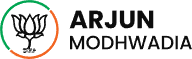 Arjun Modhwadia Logo